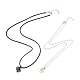 Halsketten-Sets mit Herzanhänger aus Metalllegierung NJEW-B081-06-2