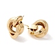 Interlocking Rings Dangle Stud Earrings for Women EJEW-I260-17G-NR-2