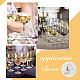 24 pièces 12 style pendentif en alliage de style tibétain et anneau en laiton breloques de verre à vin AJEW-AB00056-6