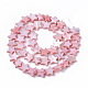 Chapelets de perles en coquille d'eau douce  X-SHEL-T014-009F-2