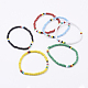 Glass Seed Beads Stretch Bracelets BJEW-JB03435-1