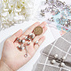 CRASPIRE 8 Sets 4 Style Zinc Alloy Button Pins for Jeans FIND-CP0001-13B-3