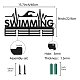 Creatcabin вешалка для медалей по плаванию AJEW-WH0356-005-2