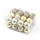 Adornos de plastico de bolas de navidad AJEW-CJC0001-61A-1
