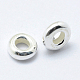 Perles et caches perles à écraser en 925 argent sterling STER-G027-26S-7mm-2
