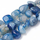 Chapelets de perles d'agate naturelle G-S299-85A-1