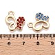 Cremagliera pendenti della lega di placcatura&nbsp;FIND-N005-23G-4