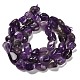 Natürlichen Amethyst Perlen Stränge&nbsp;G-P497-01E-45-3