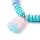 Polymer Clay Beaded Necklaces NJEW-JN03585-05-6