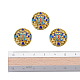 Perlas de esmalte de aleación de estilo chino ENAM-E329-31A-G-3