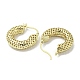 Hollow Ring Rack Plating Brass Hoop Earrings EJEW-Z035-08G-2