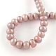 Natural Cultured Freshwater Pearl Beads Strands PEAR-UK0001-03-2