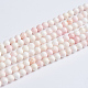 Natural Pink Shell Beads Strands SSHEL-L016-18B-1