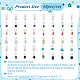 Kit de recherche de fabrication de bijoux pendentif bricolage PALLOY-AB00053-2