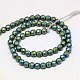 Electroplate Non-magnetic Synthetic Hematite Beads Strands G-J169C-3mm-06-2