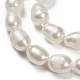 Brins de perles de culture d'eau douce naturelles X-PEAR-S012-42-5