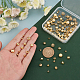 PandaHall Elite 120Pcs 12 Styles Brass and Alloy Spacer Beads FIND-PH0017-39-3