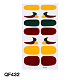 Autocollants de vernis à ongles à couverture complète MRMJ-Q063-QF432-1