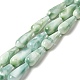 Brins de perles de verre naturel G-I247-35C-1