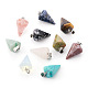 Fashewelry 20 pz 10 stili ciondoli di pietre preziose miste naturali e sintetiche G-FW0001-36-3