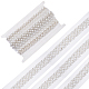 CHGCRAFT Polyester with Plastic Beads Ribbon OCOR-CA0001-16-1