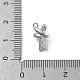 Латунные микро проложить кубического циркония подвески KK-D283-21P-3