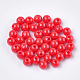 Opaque Plastic Beads X-KY-T005-6mm-604-1