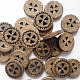 Carved Round 4-hole Basic Sewing Button NNA0Z00-1