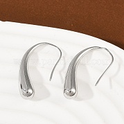 Серьги-капли из нержавеющей стали 304 EJEW-S272-06P