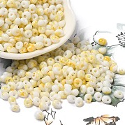 Выпечка краска стеклянные бусины SEED-F006-01A-01
