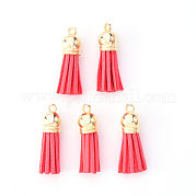 Искусственные замши кисточкой подвесные украшения FIND-R095-034LG