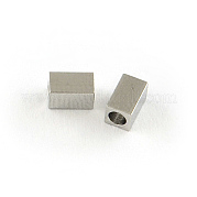 201 Stainless Steel Beads STAS-S040-11