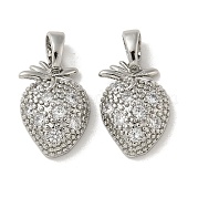 Подвески из латуни с микропаве из циркония KK-R210-17P