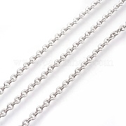 304 Stainless Steel Cable Chains CHS-R002-0.6mm