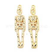 Латунные подвески на тему Хэллоуина KK-L211-012G-03