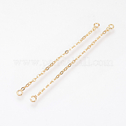 Brass Chain Links connectors KK-Q735-164G