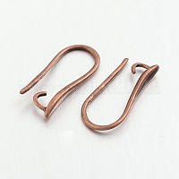 Hypoallergenic Earring Hooks, 120 Pieces Brass Lever Back Earring Round  French Hook Ear Wire with Open Loop for Earring Designs Jewelry Making - 4