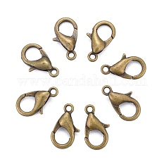 Antique Bronze Alloy Lobster Claw Clasps X-E102-NFAB
