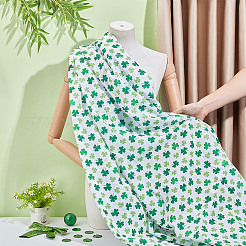 Polyesterstoff zum St. Patrick's Day&nbsp;DIY-WH0661-59A