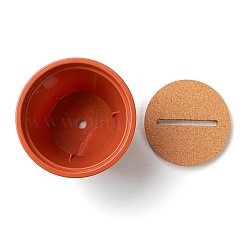 Пластиковый держатель для цветочного горшка для коврика для чашки домашнего офиса&nbsp;AJEW-H110-01