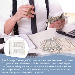 Сбережения наличных денег бюджетный планировщик набор для изготовления переплетов&nbsp;DIY-GA0006-21