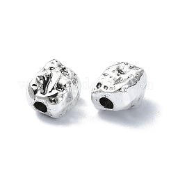 Сплавочные овальные бусины тибетского стиля &nbsp;TIBEB-F065-15AS