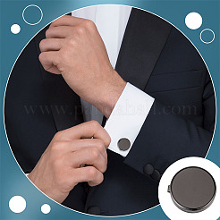 5 пара латунных запонок&nbsp;BUTT-FG0001-57B