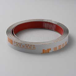 201 Edelstahl selbstklebende flexible Zierleiste&nbsp;FIND-WH0021-53B-G