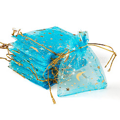30 sac cadeau en organza à cordon&nbsp;ABAG-TA0002-21F