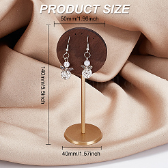 Подставка для серег из орехового дерева&nbsp;EDIS-WH0029-88A