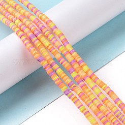 Handgemachte Fimo-Perlen Stränge&nbsp;CLAY-R089-3mm-014
