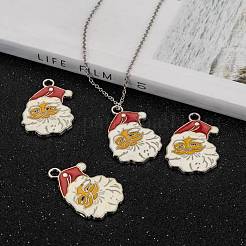 Pendentifs d'émail en alliage&nbsp;ENAM-30X20-7