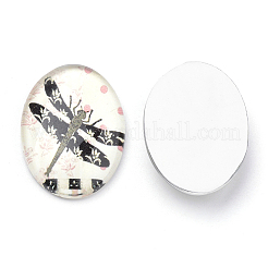 Зеркальные кабошоны&nbsp;LS-X-GGLA-S034-25x18-007