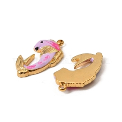 Подвески из нержавеющей стали 304 с эмалью&nbsp;STAS-T068-78A-02